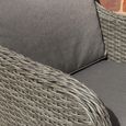 Paris Garden Dining Chairs - Set of 2 - Imperial - Grey - Rattan