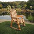 2 x Churnet Valley Redwood Garden Rocking Chair