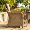 Arlington Dining Armchair - Luxury Rattan