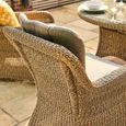 Arlington Dining Armchair - Luxury Rattan