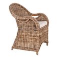 Larisa Garden Dining Armchair - Set of 2 - Rattan