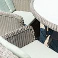 Hazelmere Dining Armchair - Garden - Grey Weave