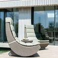 Hazelmere Lazy Chair - Garden - Grey Weave