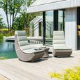 Hazelmere Lazy Chair - Garden - Grey Weave