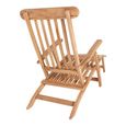 Arrecife Garden Deck Chair - Natural - Teak Wood