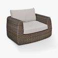 Skala Outdoor XL Armchair Dark Rattan