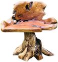 Teak Root Chair - Solid Trunk Leg