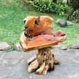 Teak Root Chair - Solid Trunk Leg