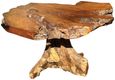 Teak Root Coffee Table - Pedestal