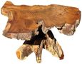 Teak Root Coffee Table - Pedestal