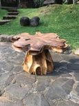 Lombok Coffee Table - Single Pedestal