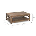 Sandridge Outdoor Coffee Table Natural Acacia Wood