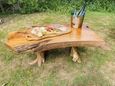 Teak Root Coffee Table - 2 Legs