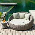 Hazelmere Day Bed - Garden - Grey Weave
