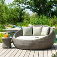 Hazelmere Day Bed - Garden - Grey Weave