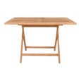 Oviedo Garden Dining Table - 4 Seater - Teak Wood - 120cm