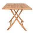 Oviedo Garden Dining Table - 4 Seater - Teak Wood - 120cm