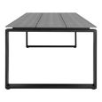 Denver Garden Dining Table - 8 Seater - Grey - 210cm