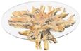 Lombok Teak Root & Glass Dining Table - Round - 8 Seater - 180cm
