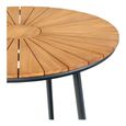 Cleveland Round Garden Dining Table - 4 Seater - 130cm - Teak Wood