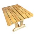 Ergo Garden Dining Table - 4 Seater - 120cm - Redwood