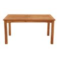 Marbrook Outdoor Teak Dining Table - 180cm x 90cm