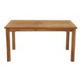 Marbrook Outdoor Teak Dining Table - 200cm x 90cm