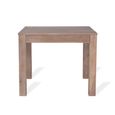 Porthallow Outdoor Square Dining Table Natural Acacia Wood