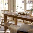 St Mawes Outdoor Refectory Table 10 Seater Reclaimed Teak Wood