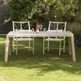 Teak Wood Outdoor Garden Pedestal Dining Table - Round - 6 Seater - 180cm