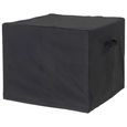Luxury Fabric Cover - Black - 3 Set