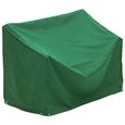 Outdoor High Back Bench Cover
