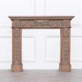 Wooden Fire Surround - Hand Carved