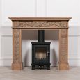 Wooden Fire Surround - Hand Carved