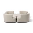 Snug Lifestyle Suite Garden Daybeds - Sofa Set - Rising Table - Oatmeal