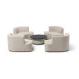 Snug Lifestyle Suite Garden Daybeds - Sofa Set - Rising Table - Oatmeal