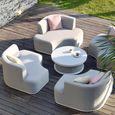 Snug Lifestyle Suite Garden Daybeds - Sofa Set - Rising Table - Oatmeal
