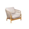 Hunterton Lounge Set - 2 Seater - Acacia Wood and Rope