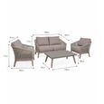 Lynton Outdoor 2 Seater Sofa Set
