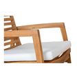 Santander Lounge Set - Natural - Teak Wood