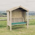 Churnet Valley Cottage Redwood 3 Seater Garden Arbour