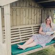 Churnet Valley Cottage Redwood 3 Seater Garden Arbour