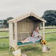 Churnet Valley Cottage Redwood 3 Seater Garden Arbour