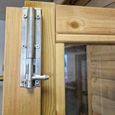 Chatsworth Garden Summerhouse - 2 Door - Apex Roof - Redwood & Timber Wood