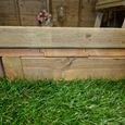 Chatsworth Garden Summerhouse - 2 Door - Apex Roof - Redwood & Timber Wood