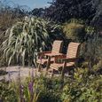 Churnet Valley Redwood Square Garden Love Seat