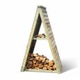 Churnet Valley Heavy Duty Wood Triangle Garden Log Store