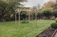 Contemporary Timber Wood Garden Pergola