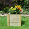 Garden Planter - Square - Timber Wood