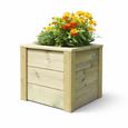 Garden Planter - Square - Timber Wood
